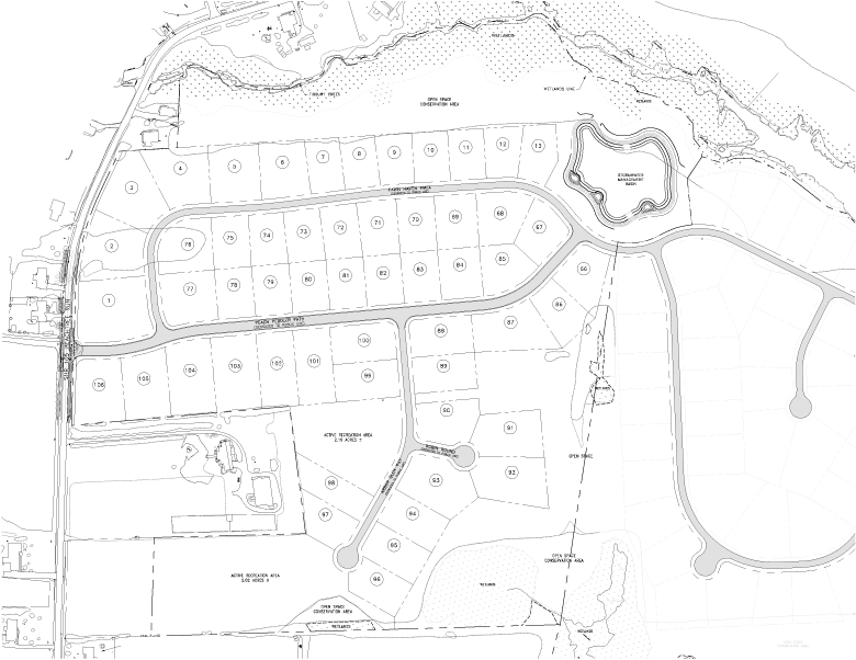 Townsend Fields Plot Plan
